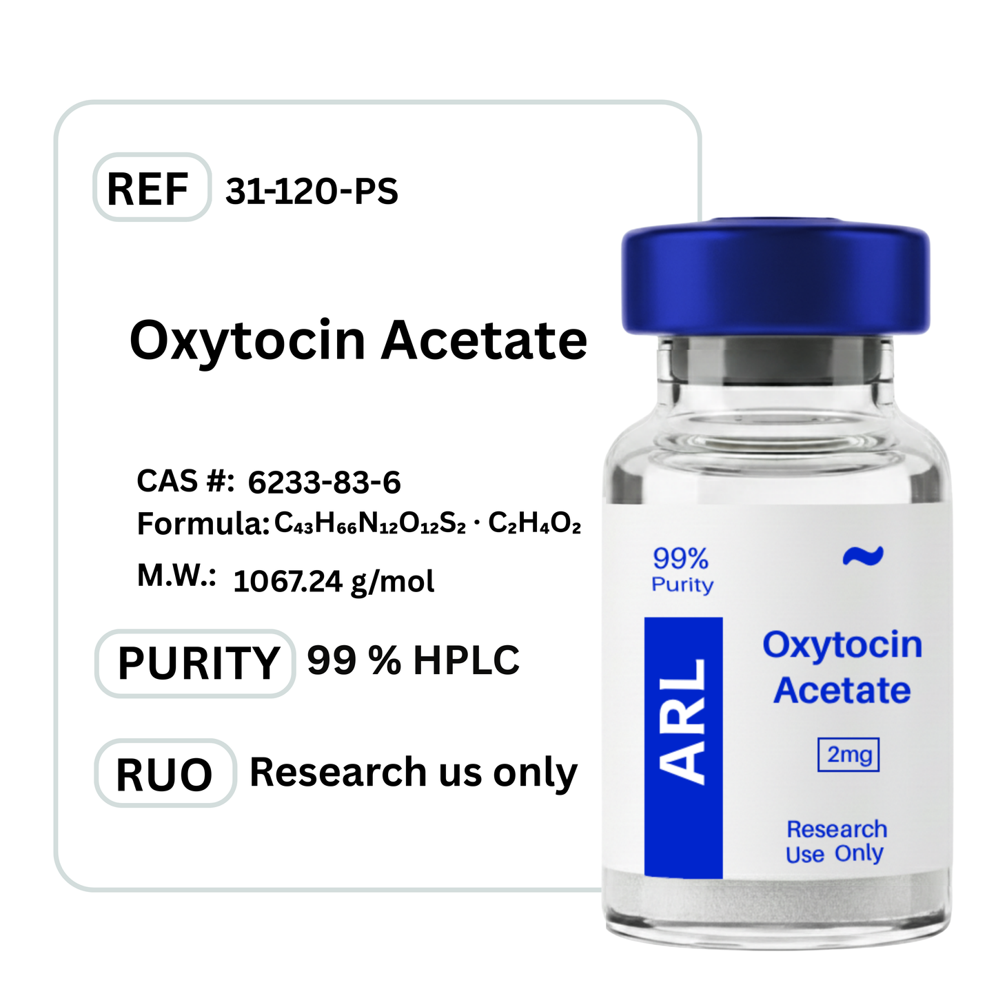 Oxytocin Peptide - Research Grade Peptide